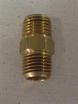 1/4^ NPT x 1/4^ NPT Hex pipe nipple (pack of 10)