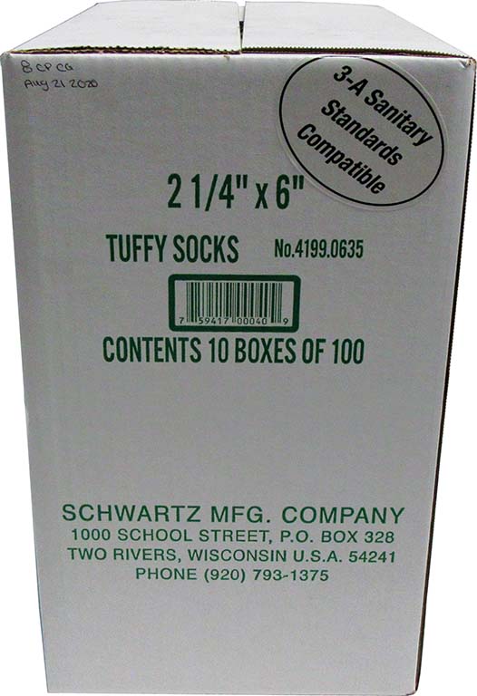 Tuffy filter socks 2 2025 1 4 x 6