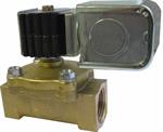 Brass Dema Water Valve 3/4^ NPT Port, 120V AC