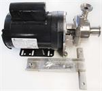 D-Style floor mount milk pump with 1 HP 1 phase