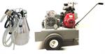 Portable Vacuum Pump Unit with 3 HP Gas engine