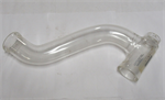 Used glass 2^ DL trap bend with probe hole